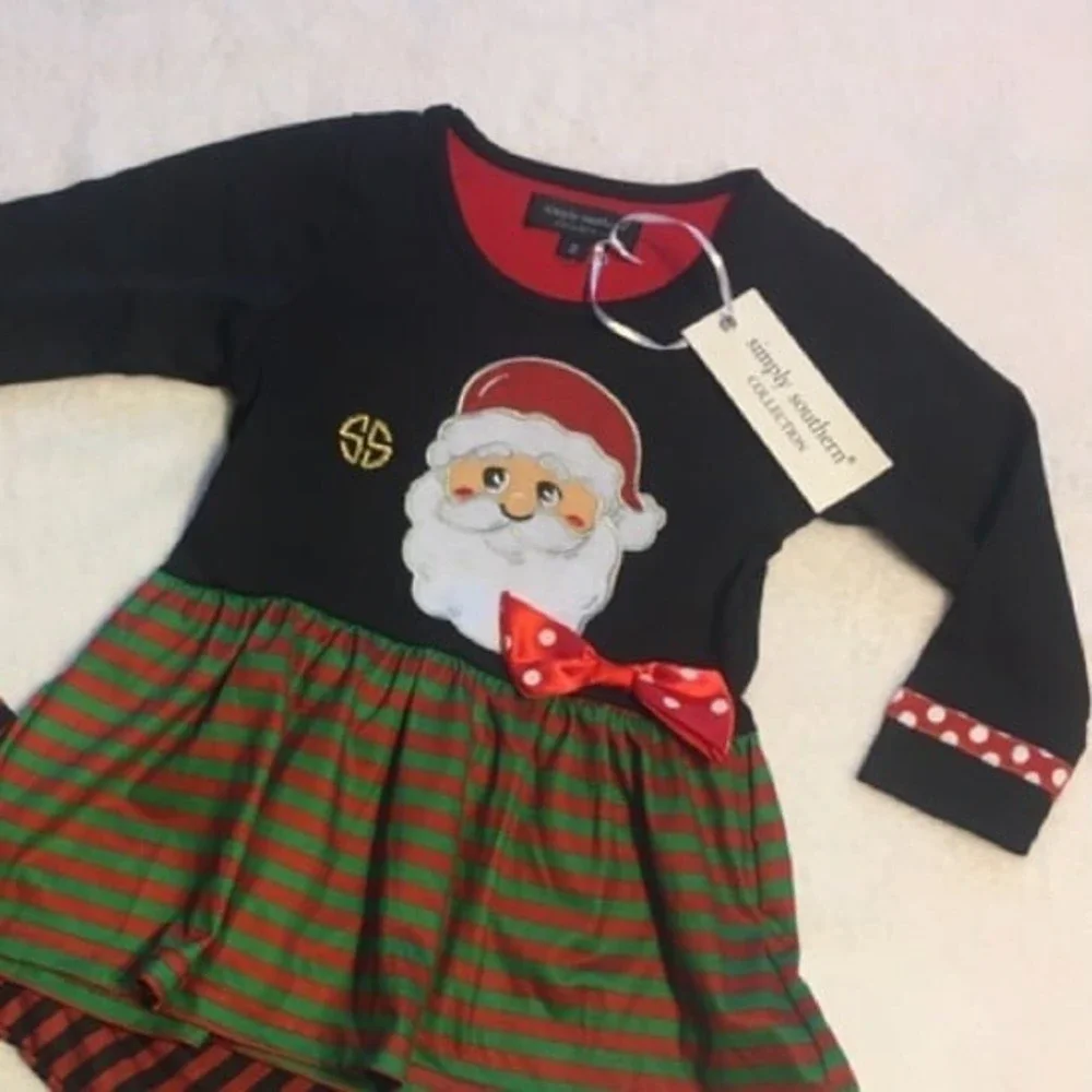 New with tags simply southern Christmas Outfit‎ 2T
